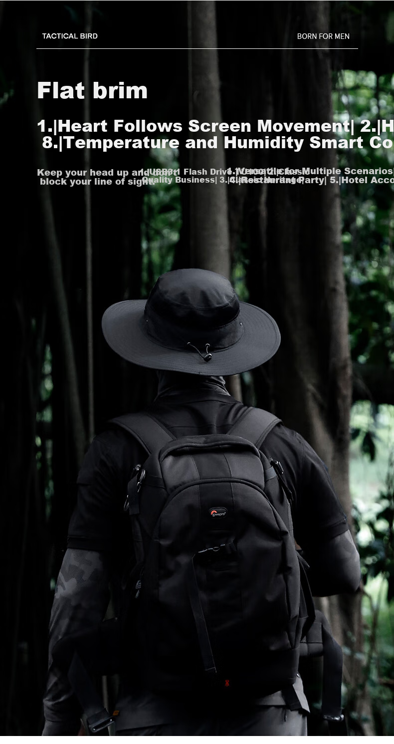 Zhanshuniao Lightweight Blade | Thin Wide Brim Summer Sun Protection Hat for Men, Fishing Bucket Hat, Outdoor Hiking Cap, Plus Size 7