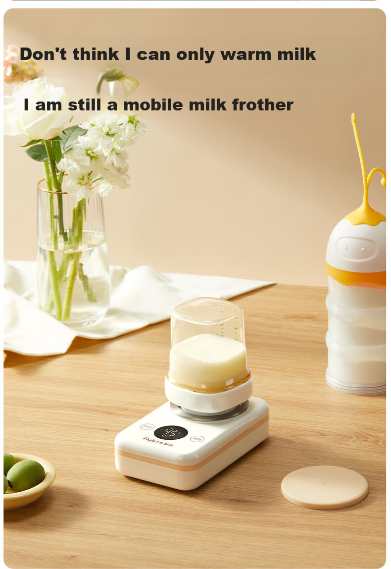 Feibi Pocket Pure Titanium Wireless Portable Milk Warmer, Baby On-The Hot Water Milk Warmer, Wireless Milk Warmer, Breast Milk Warming Device 22