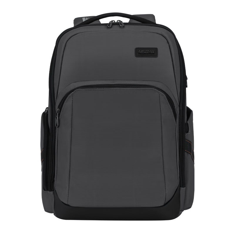 American Tourister Men's Backpack Commuter Laptop Bag Multifunctional 16-inch Travel Bag NA5 Light Gray