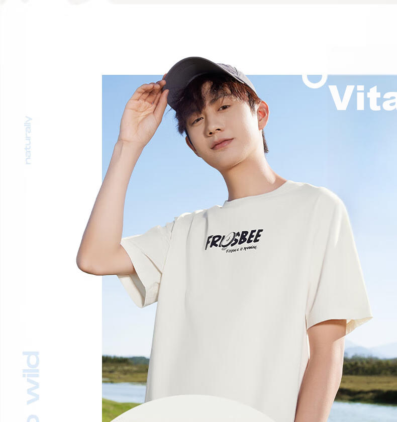 361° T-Shirt Short Sleeve Summer Unisex Breathable Loose Fit Printed Crew Neck Sports Casualwear 632623109-5 14