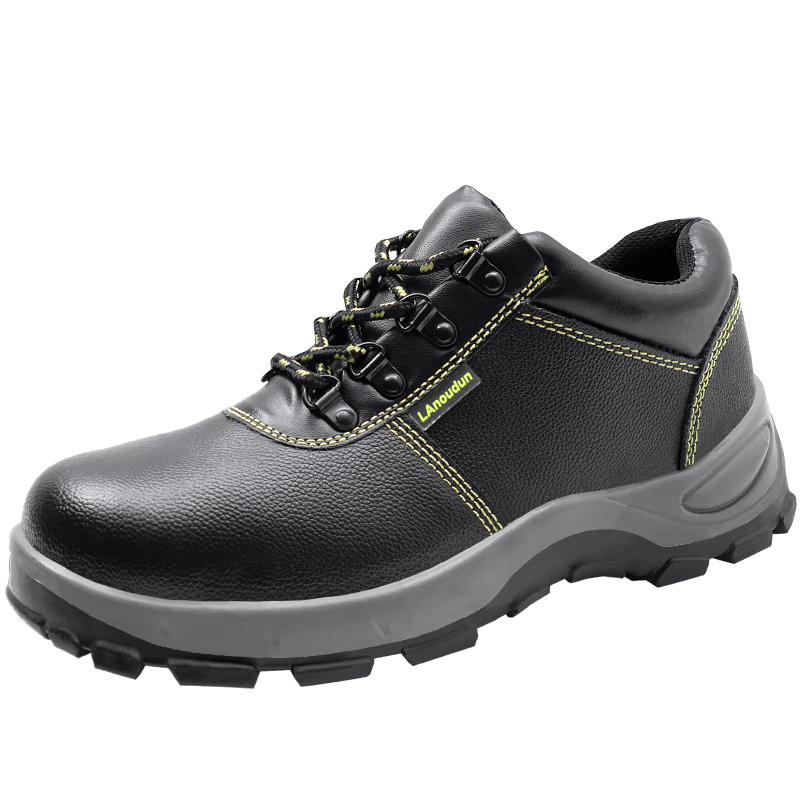 Lanoudun Safety Shoes for Men, Waterproof Steel Toe Cap, Anti-Smashing And Puncture-Resistant, Safety Work Site Wear-Resistant Functional Shoes DL8184 Size 43