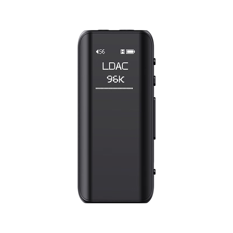 FiiO BTR15 Portable Wireless Bluetooth Wired Decoding Earphone Dock Compatible with Android Phones, Black Decoder