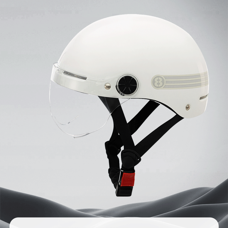 AIMA Summer Half Helmet Electric Motorcycle Scooter Helmet Unisex Sun Protection Four Seasons Universal Safety Helmet Class A 3C Certified 14