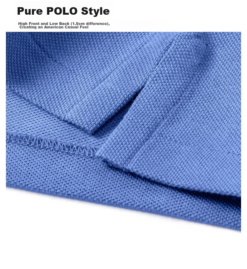 Mr. Bu Tong Dawei Celebrity-Inspired American Casual Polo Shirt for Men, Spring And Summer Pure Cotton Short Sleeve, Sky Blue, L/175 24