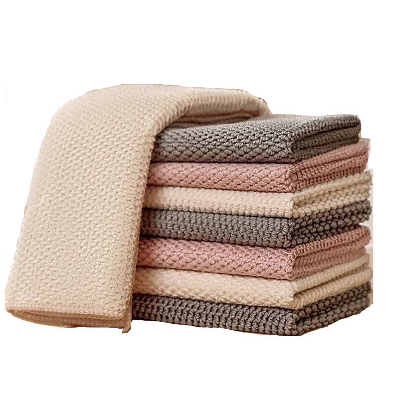 Grace Corn Kernel Dishcloths 30x30cm 6-Pack Kitchen Degreasing and Stain Removal Cleaning Cloths