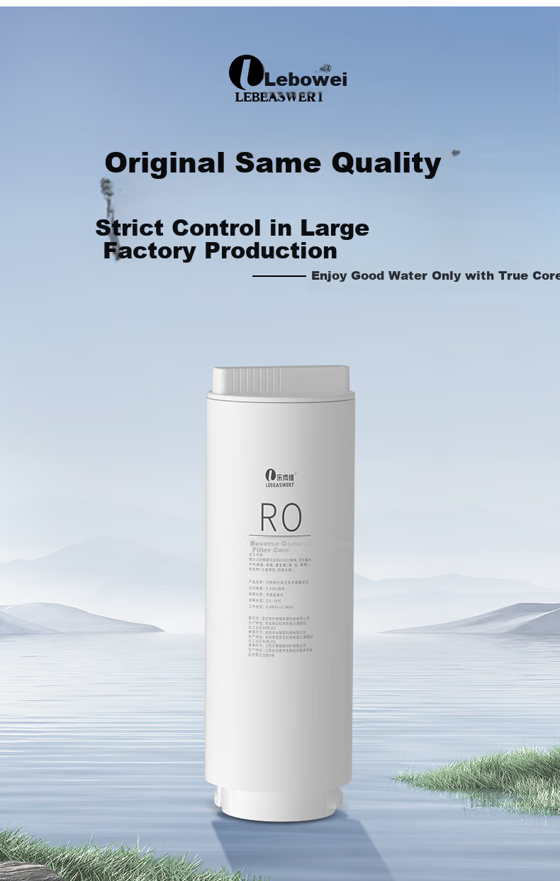 Lebeaswert Filter Cartridge Compatible with Haier Natural Purity Water Purifier HRO6H99-2U1/6H11 Reverse Osmosis RO Membrane 600G 2
