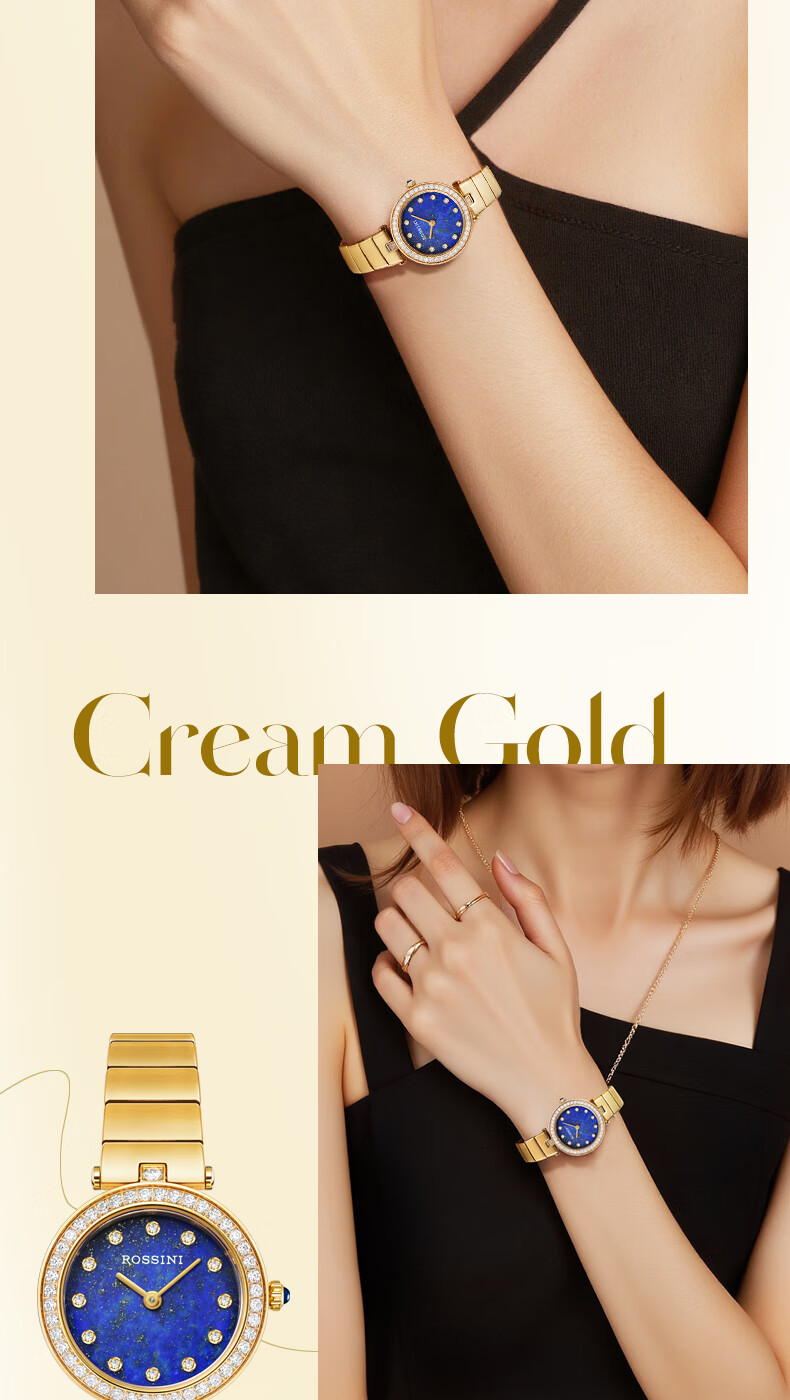 Rossini New Quartz Women's Watch Minimalist Luxury Birthday New Year Valentine's Day Gift for Women 14