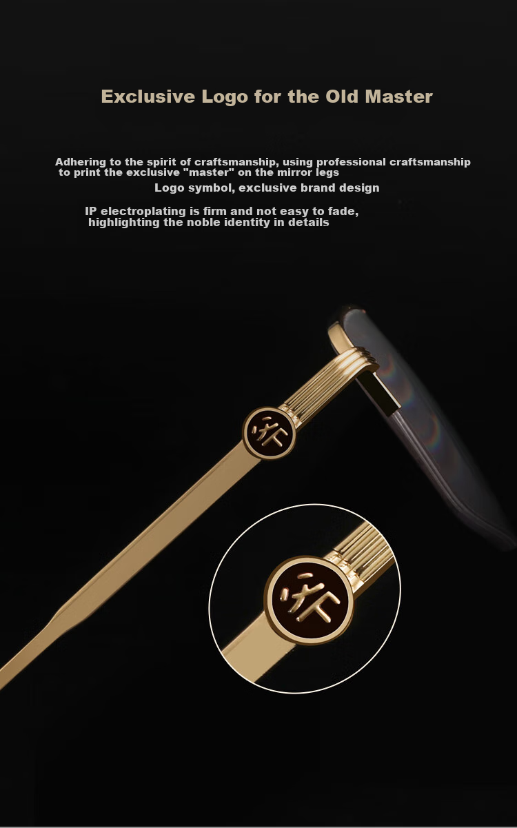 Laoyezi Anti-Blue Light Reading Glasses for Men And Women, New National Standard Presbyopic Glasses 70068 Gold 200 Degrees (55-59 Years Old) 7