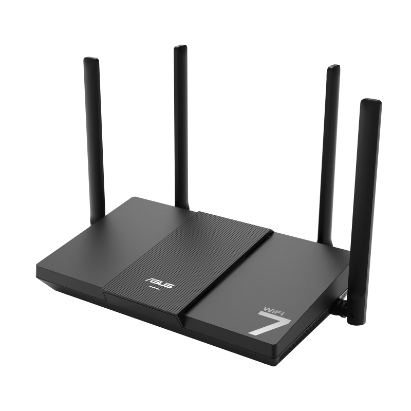 ASUS RT-BE57 WiFi7 Gaming Accelerator Router Home Wireless Gigabit Router Whole-Home WiFi7 2.5G Port AiMesh Flexible Setup