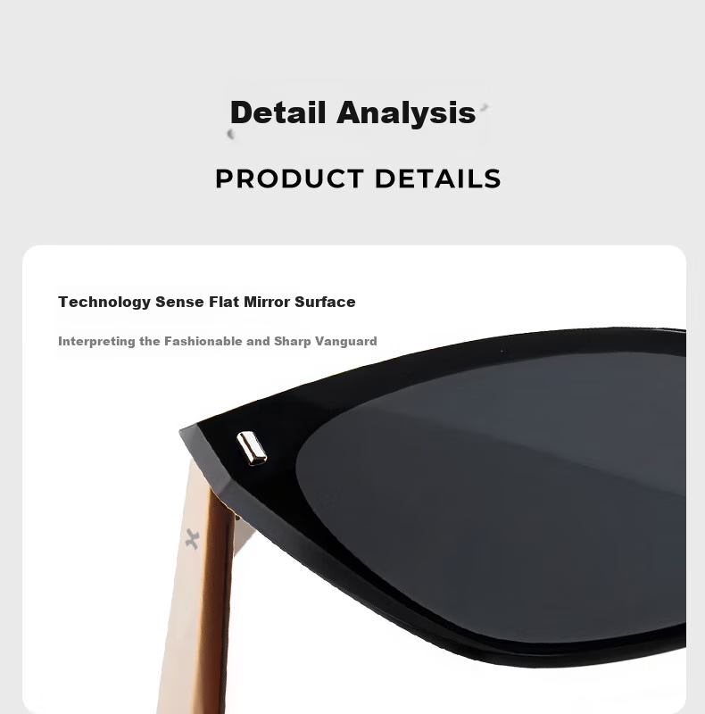 LOHO Sunglasses, 2026 New Cat-Eye High-End Color-Blocking Sunglasses for Women, Full Mirror High-Definition Sun Protection Glasses for Me 6