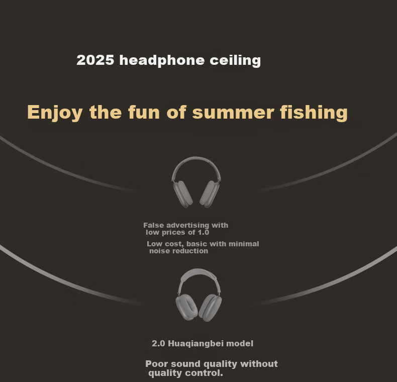 KINYO [S-Level Deep Noise Reduction | Head Tracking] Bluetooth Headphones Over-Ear Noise-Canceling Sports Wired Gaming E-Sports Huaqiangbei Top Ten Self-Operated Computer Desktop B6PRO 3
