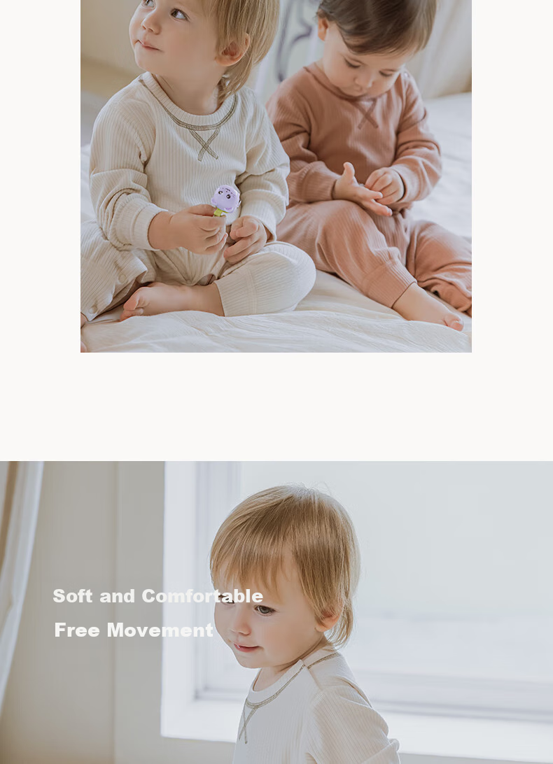 Guaiqixiong [Air Light Warm Fleece] Baby Romper, Autumn And Winter Warm Sleepwear, Heat-Retaining Onesie, Crawling Suit 5