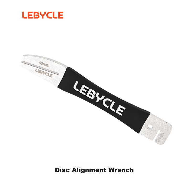 LEBYCLE Disc Brake Caliper Wrench, Bicycle Disc Brake Pad Repair Tool, Disc Gap Adjustment, Deformation Correction, Brake Adjustment Tool