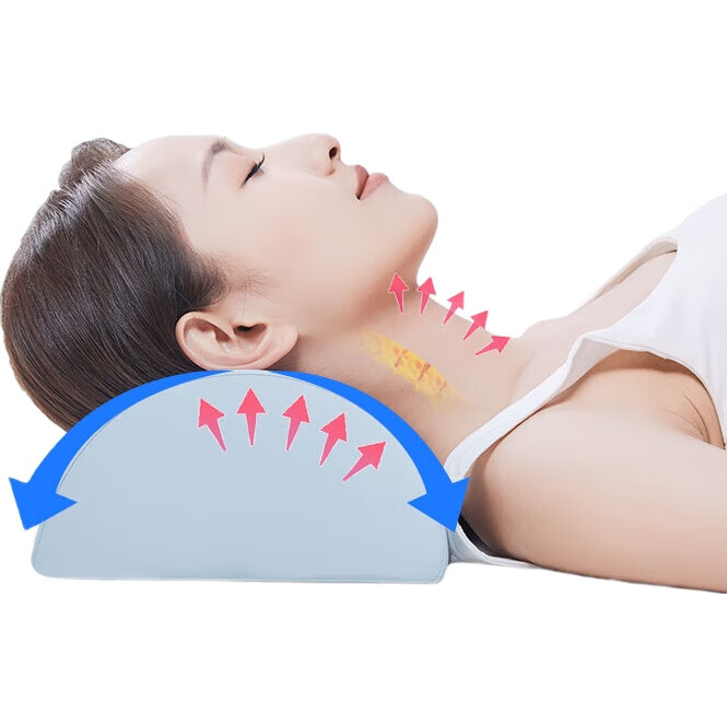 Подушка аэромакс Memory Foam Neck Pillow, полукруглая, 6 см, для шеи и плеч, облачное ощущение