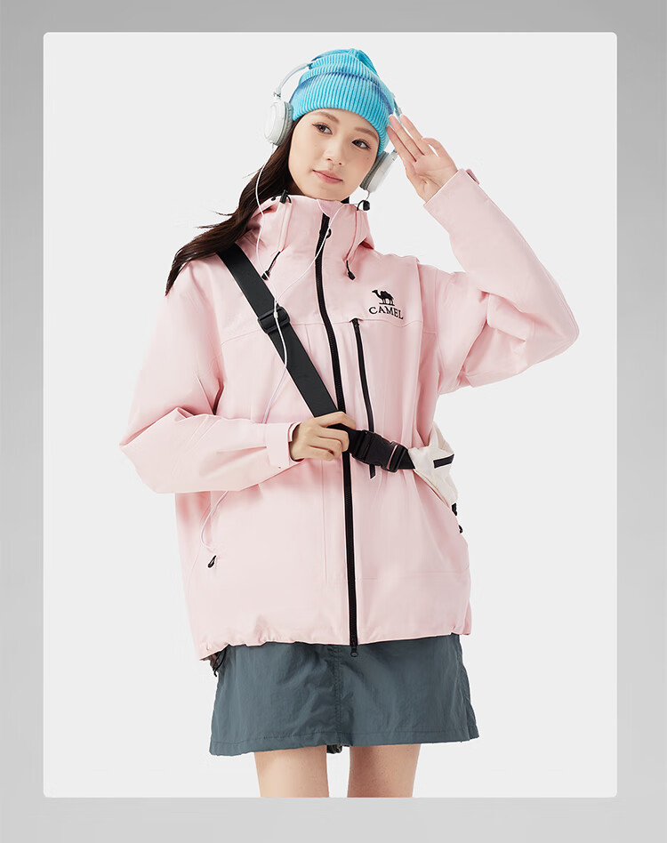 CAMEL King Armor Z Series Wang Junkai Same Style Three-in-One 3-in-1 Waterproof Windproof Outdoor Mountaineering Jacket Autumn Winter 2025 18