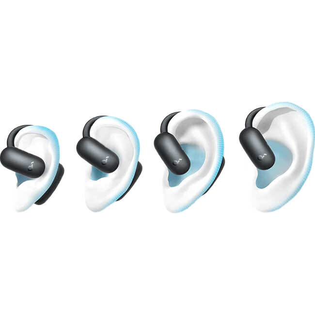 Беспроводные наушники SoundCore Anke Feiyue Air, с креплением на ухо, Bluetooth 5.4, черный