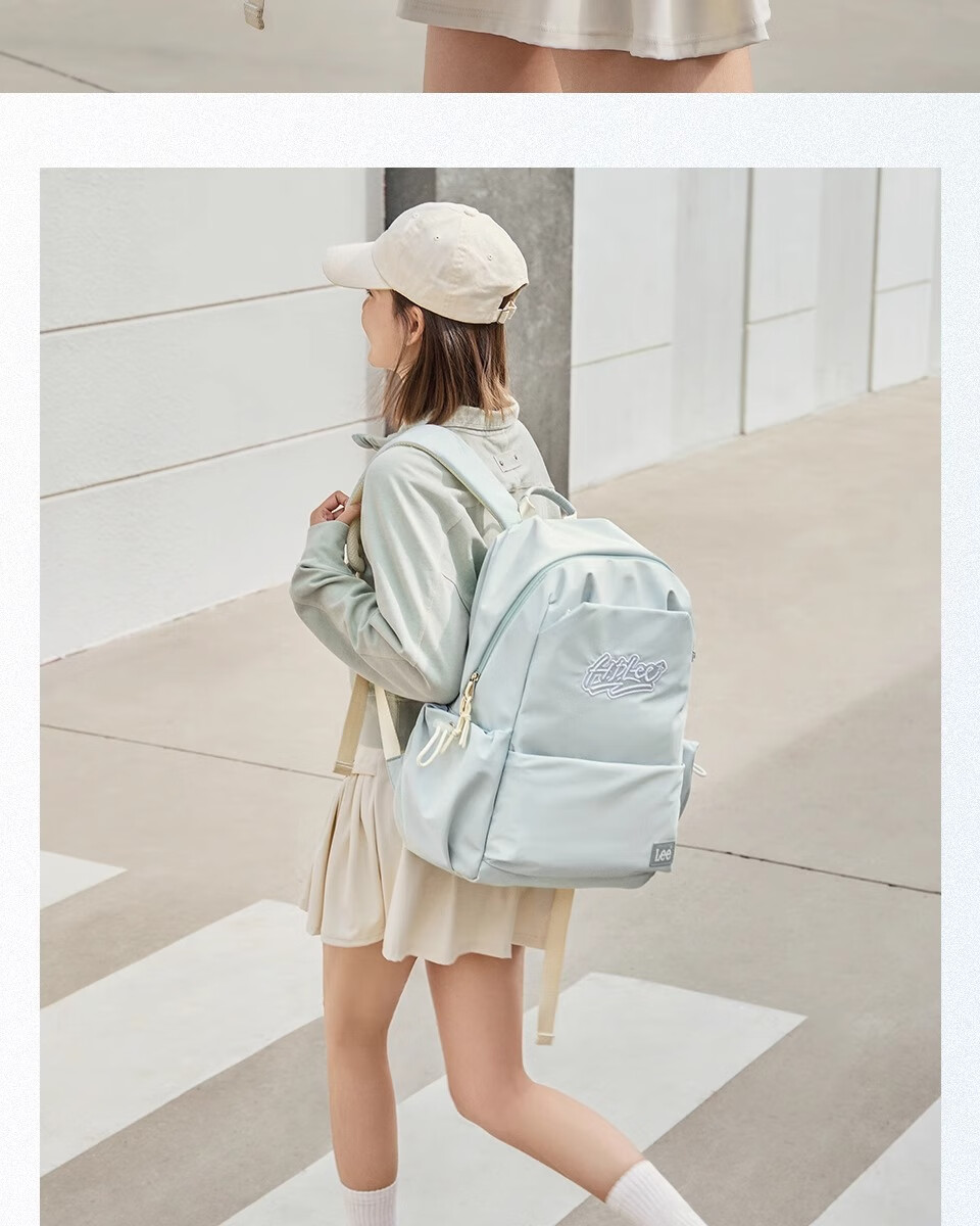 Lee Backpack for Men And Women, Japanese-Style Simple Laptop Bag with Large Capacity, Travel Backpack, School Bag, Gift, Birthday Present 18