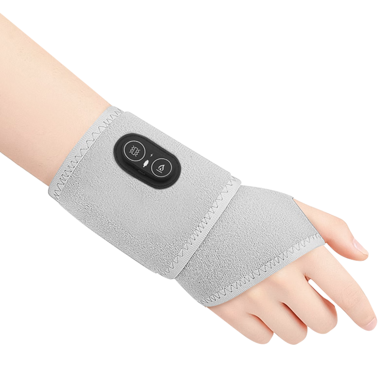 CRALVKOIN Electric Heating Wrist Guard, Mugwort Hot Compress, Vibration Massage Device for Tendinitis, Postpartum Women, Mothers, Carpal Tunnel Syndrome, Hand Rehabilitatio