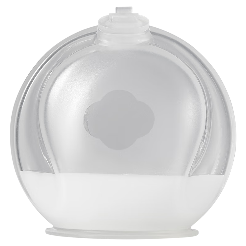 October Crystals Manual Breast Milk Collector Hands-Free Portable Wearable Breast Pump for Nursing Mothers Leak-Proof Milk Collection Popular Product