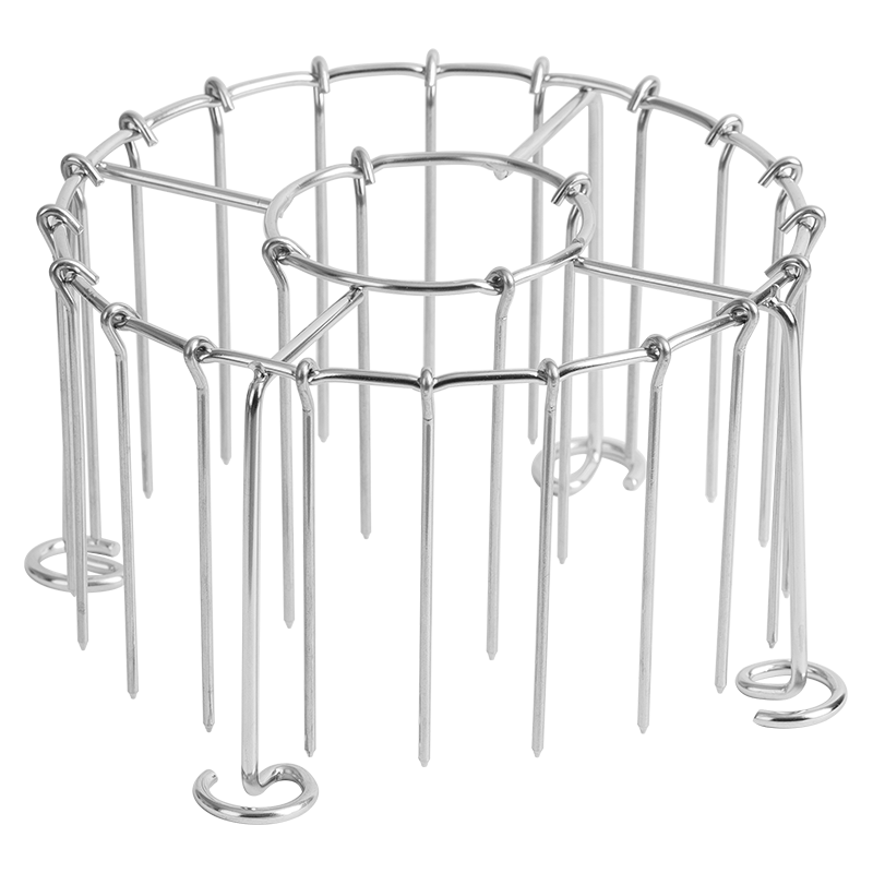 Banwu Life Air Fryer Rack Barbecue Rack Household Oven Stainless Steel Hanging Oven Rack Vertical Grill Skewer Barbecue Rack