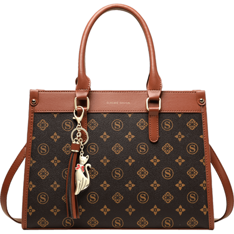 Aiqinghai Handbag, Women's Large Capacity Crossbody Shoulder Tote Bag, Light Luxury Brand, Birthday Mother's Day Gift, Practical Present for Mom