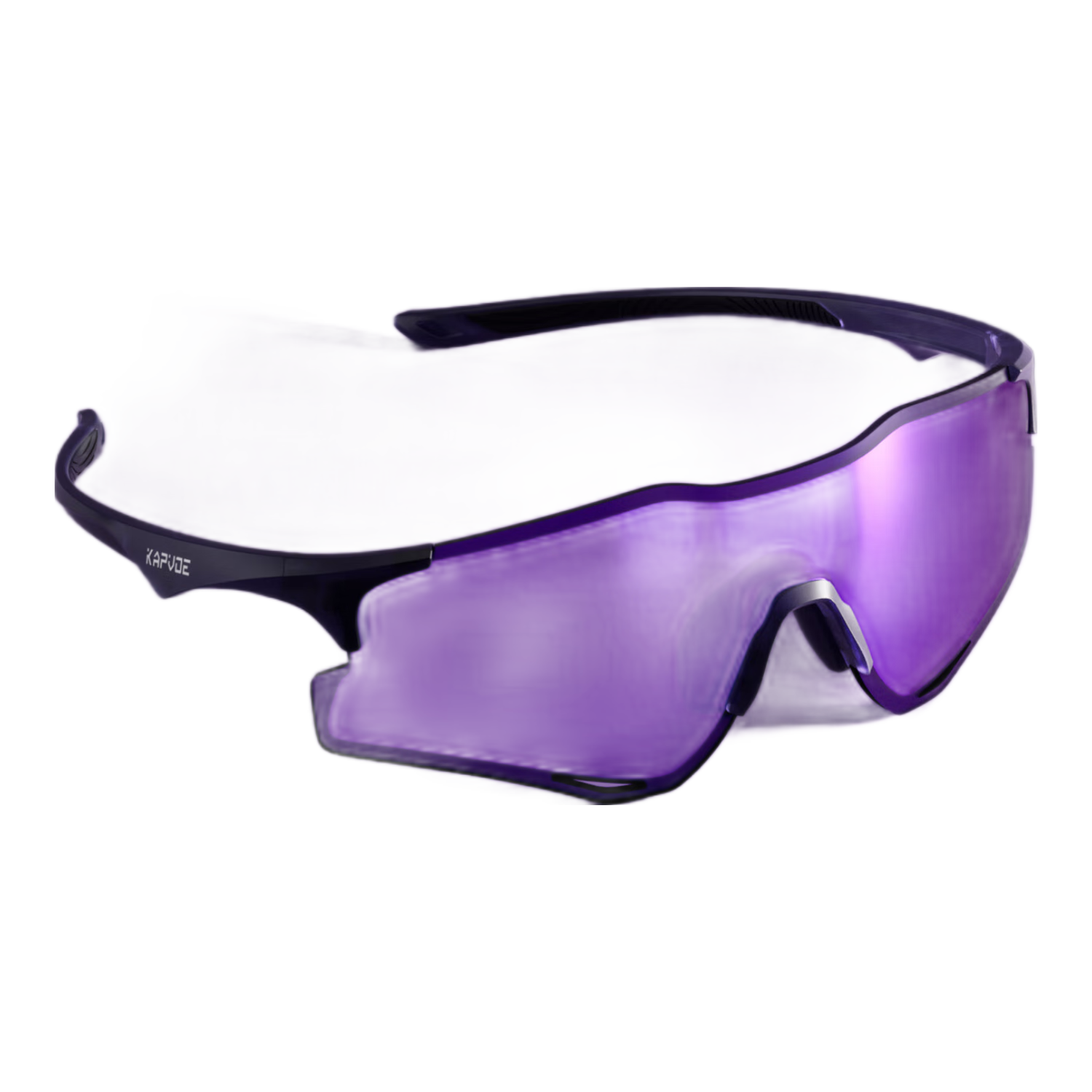 KAPVOE Leopard Color-Changing Running Glasses, Marathon-Specific Outdoor Sports Sunglasses, Anti-Glare And Windproof, Unisex for Men And Wome
