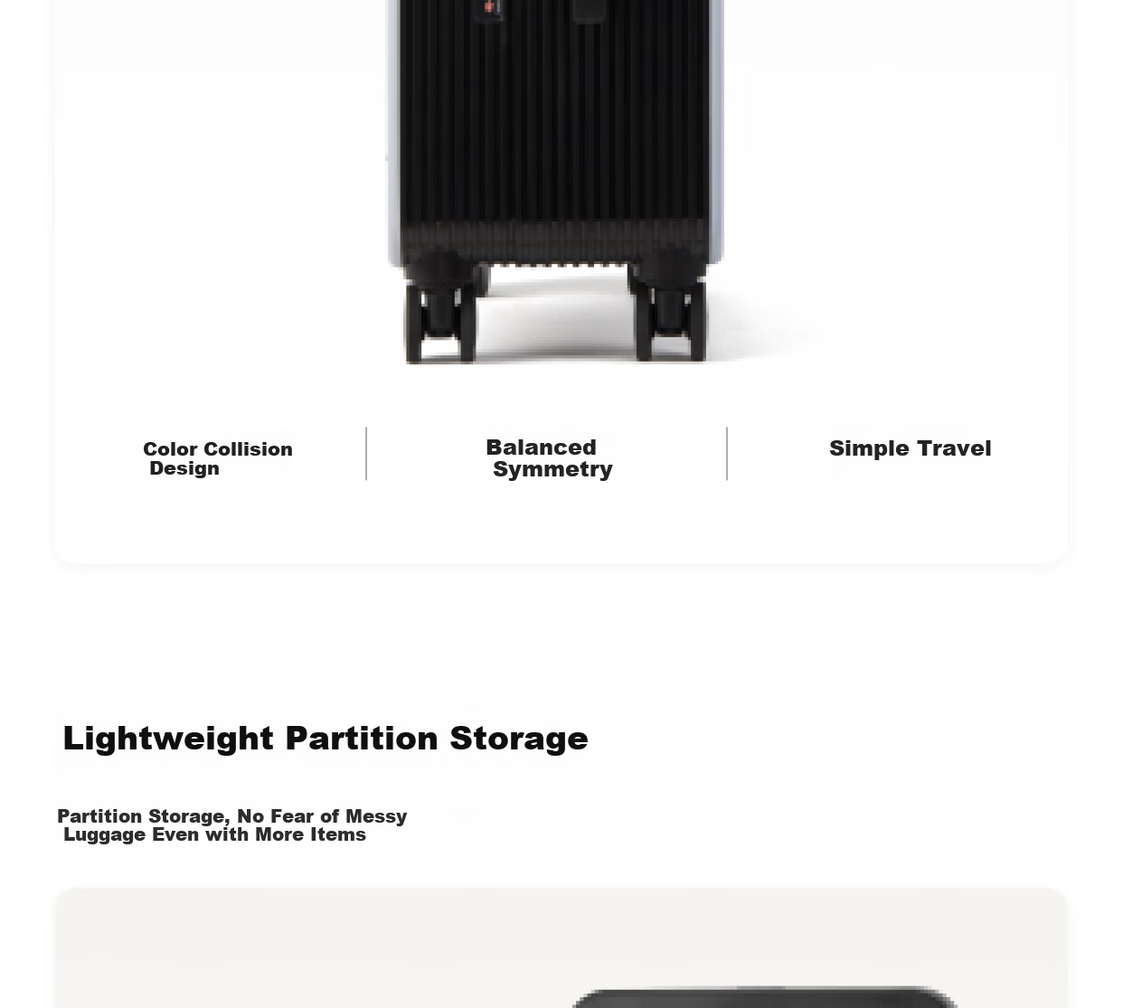 Tujia TUPLUS Limited Edition Wide Trolley Suitcase Travel Luggage, 20 Inch, Panda + Polar Bear 20