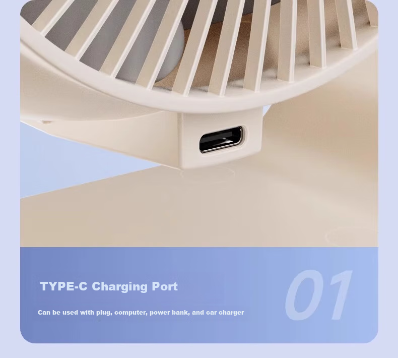 MINISO Desktop Fan Cooling Mini Ultra-Quiet Air Circulator Small Fan 2026 New Model Long Battery Life 3C Certified USB Plug-In Fan High Airflow for Student Dormitory Office 1 32