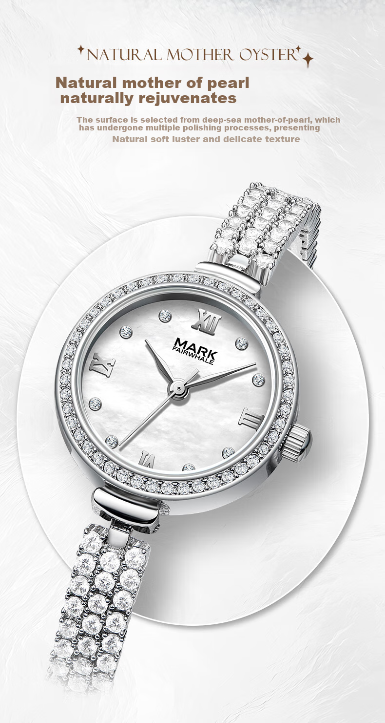 MARK FAIRWHALE Women's Watch, Top Ten Famous Watches, Small Dial, Chinese Brand Light Luxury Wristwatch, Birthday Gift for Girlfriend 2