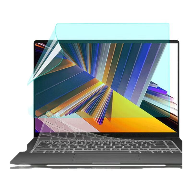 Jiasu Redmi Book16 2024 Keyboard Cover, High-Definition Screen Protector, 16-Inch Laptop Protective Film Set, One Complete Kit Saves Time And Effort