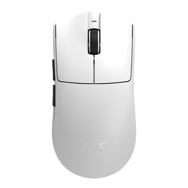 ATK Leikong X1 Lightweight Wireless Mouse for Gaming, E-Sports And Office Use, Wired/Bluetooth/Wireless Three-Mode Flagship Mouse with Ergonomic Design, X1 Master Star Flash Edition White