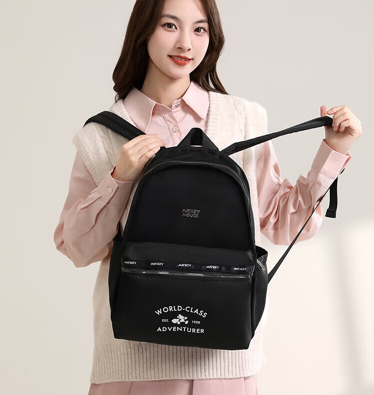 Disney Handbag, Women's Bag, Student Travel Backpack, Cute Mickey Mouse Backpack, Large Capacity Backpack, Lightweight Travel Backpack for Wome 3