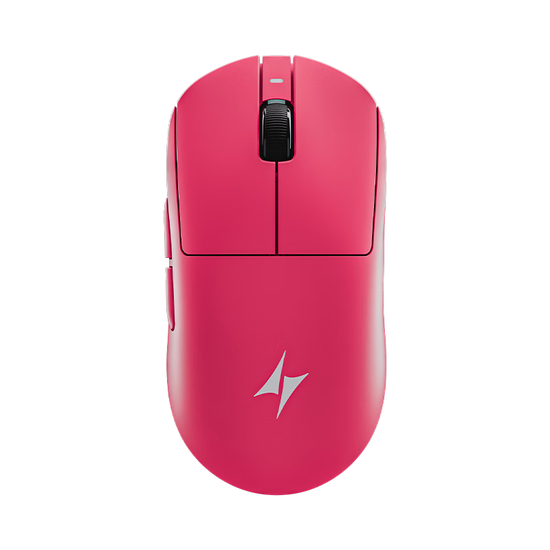 ATK Dabing A9 Wireless Mouse for Gaming And Office Use, Wired/Bluetooth/2.4G/RGB Three-Mode Connection, Lightweight Symmetrical Minimalist Design, A9Plus Rose Red