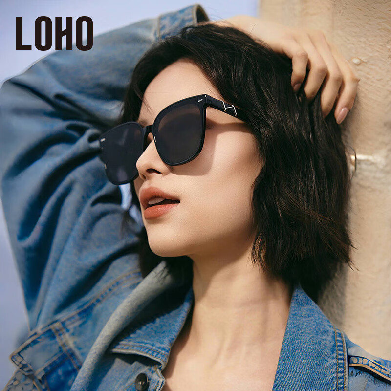 LOHO Polarized Sunglasses for Men, Driving-Specific 2026 New Style, Square Frame UV Protection Glasses for Wome