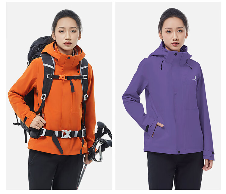 SCALER [Lingfeng] Men's Spring And Summer New Outdoor Breathable Wear-Resistant Mountaineering Hiking Jacket for Women S593 30