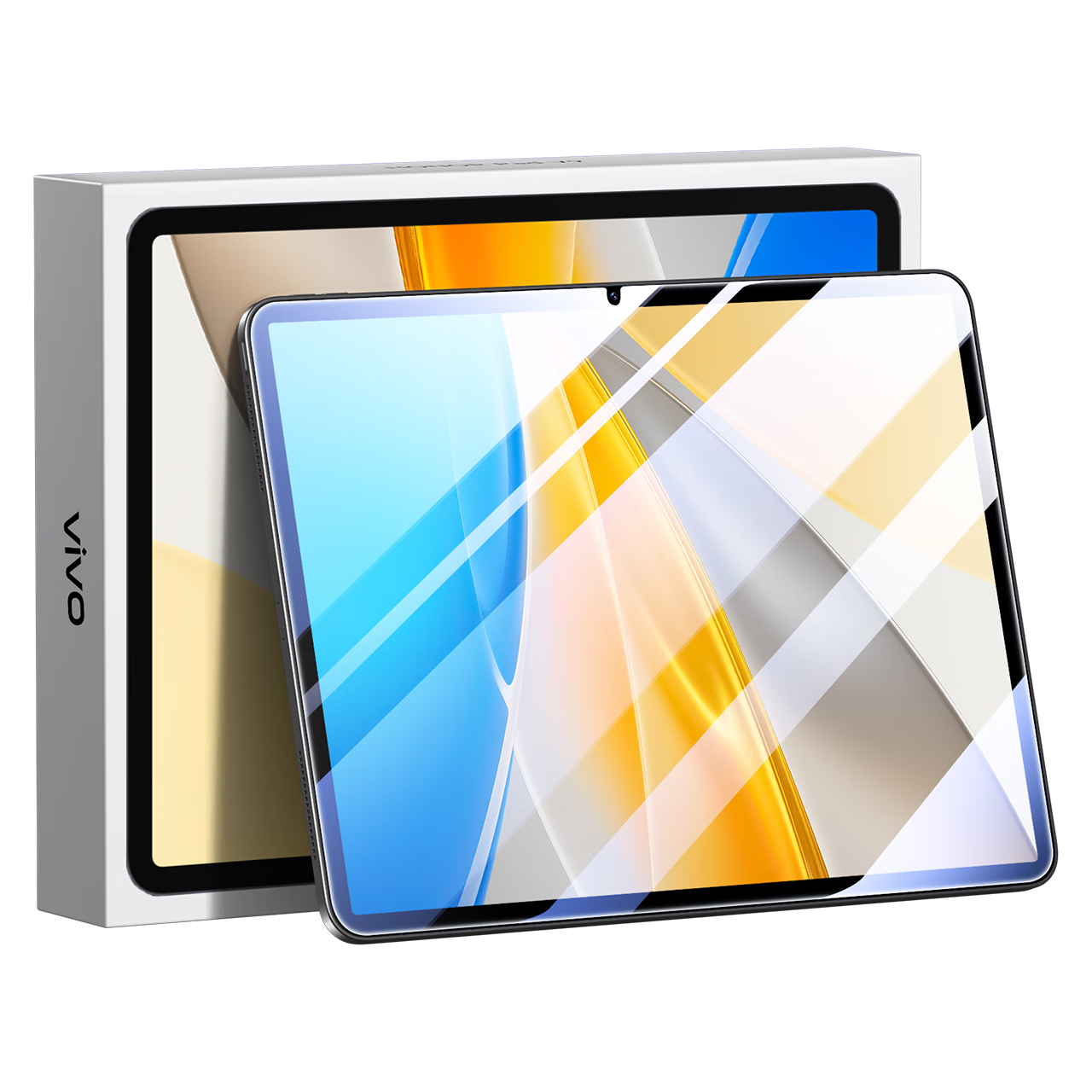 BIAZE High-Definition Tempered Glass Screen Protector for Vivo Pad SE 2025 Model, 12.3-Inch Tablet Protective Film, Full Coverage, Wear-Resistant And Scratch-Proof PM245-High Definitio