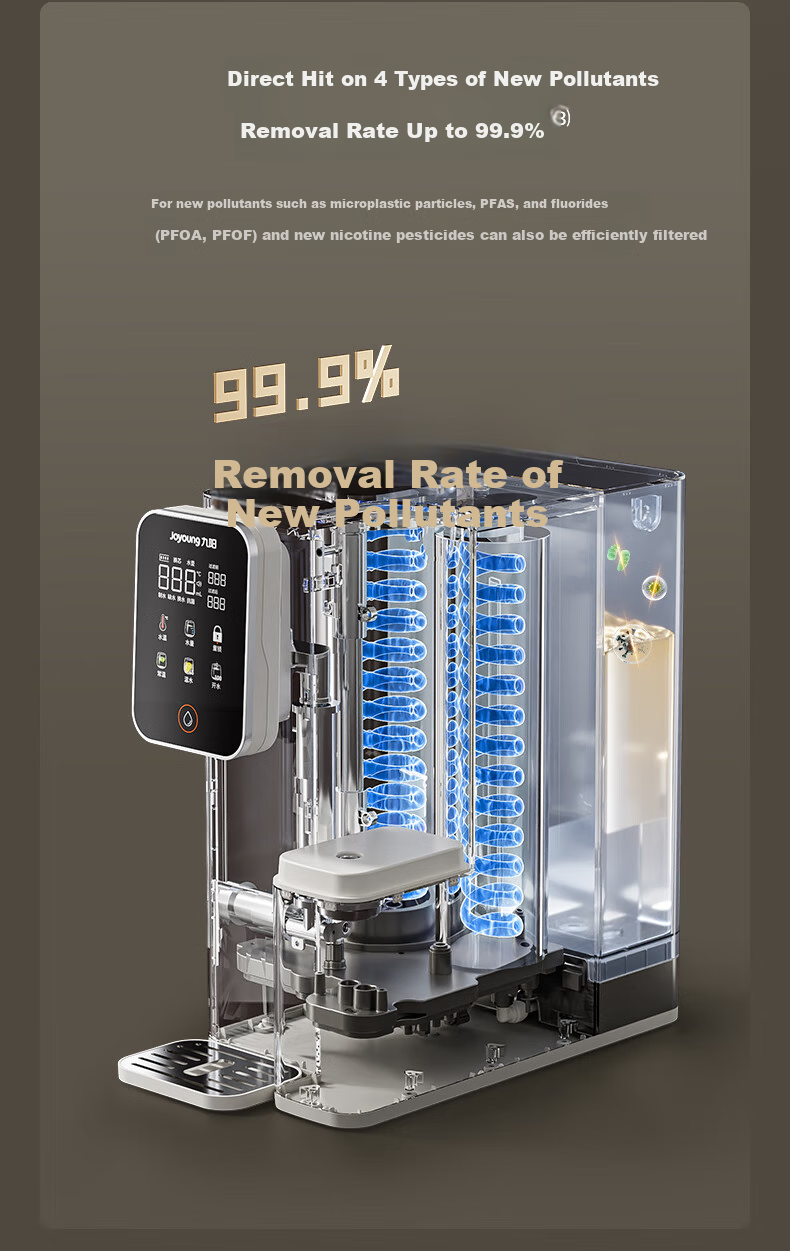 Joyoung Countertop Water Purifier 6-Year No Filter Replacement Instant Hot Water Dispenser Home Installation-Free RH550【Price Guarantee 618】 3