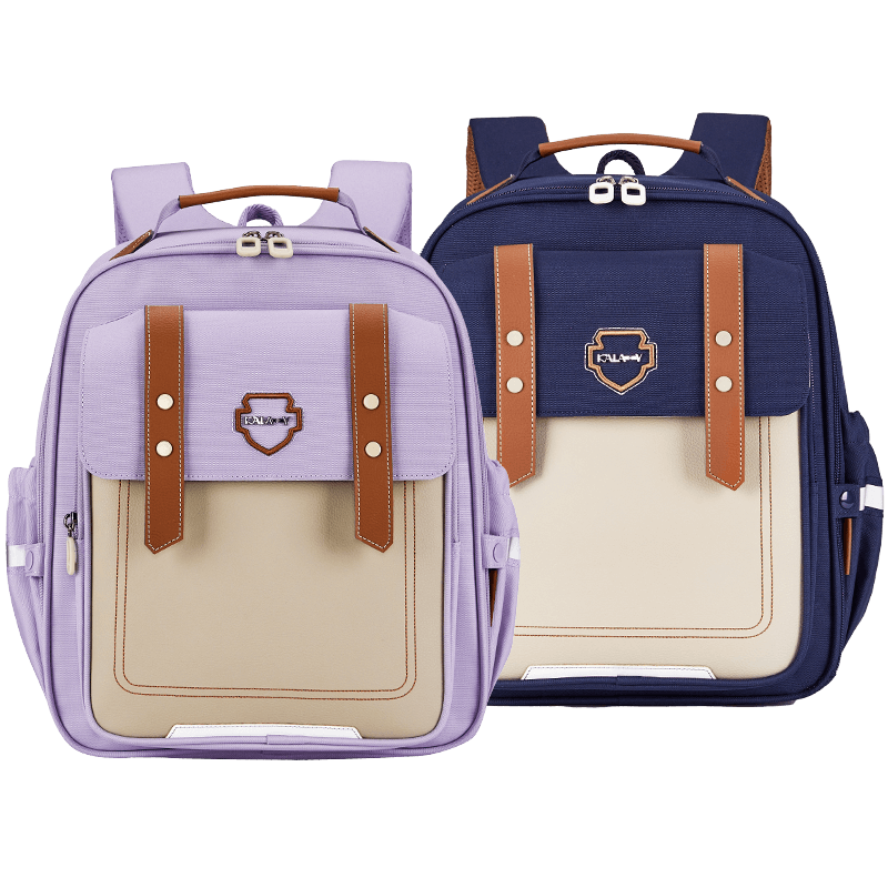 KALA·Y Cloud Backpack for Primary School Students Grades 1-3 Lightweight 6-Dimensional Anti-Fall Spine-Protecting Ultra-Light Backpack for Boys And Girls