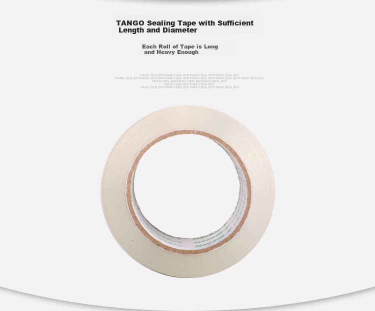 TANGO High Transparency Tape, 48mm*150y (137 Meters)*45um, 24 Rolls/box, High Transparency, High Adhesion, for Express Delivery, Factory Workshop, Logistics Packaging, Shipping, Enterprise Supplies 7