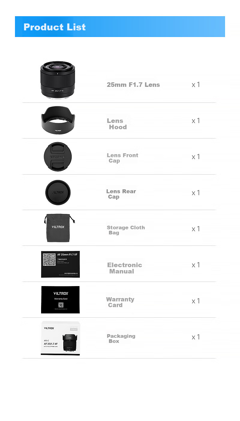 VILTROX AF 25mm F1.7, Nikon Mount, Large Aperture, Auto Focus, All-Round Prime Lens, Suitable for Z30, Z50, ZFC, Z50II Mirrorless And DSLR Cameras 7