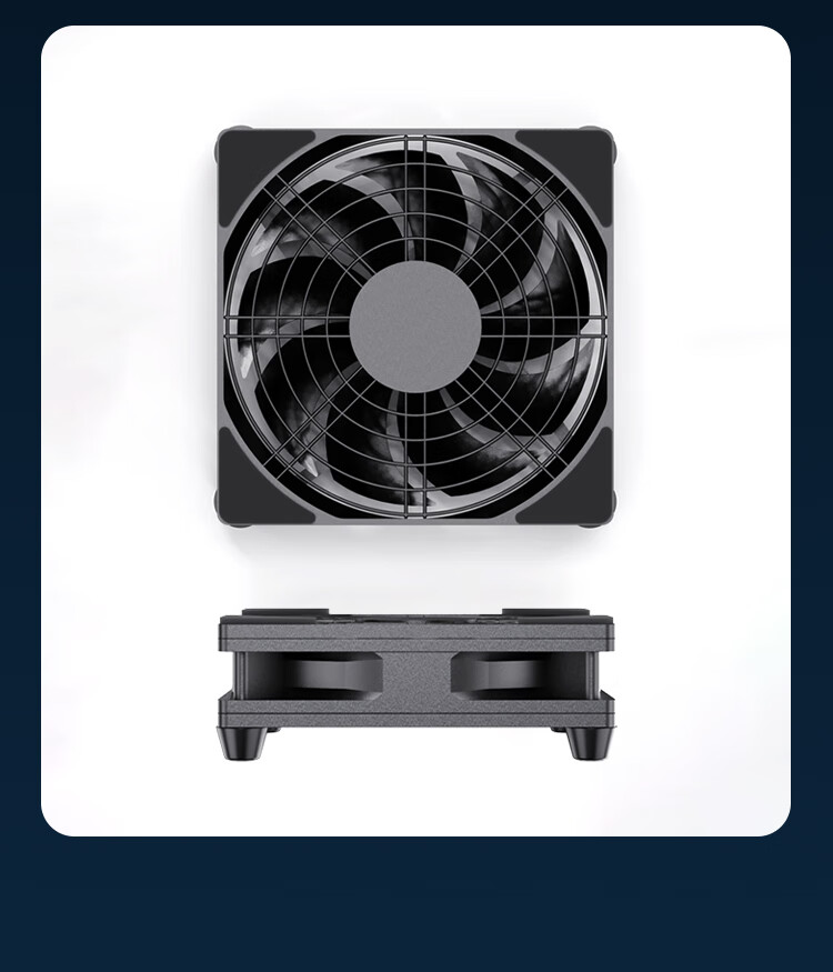 NVV Router Cooling Fan, Optical Modem TV Set-Top Box Cooling Base, Quiet Fast Cooling USB Cooling Fan Bracket Cooler NZ-CB1 14