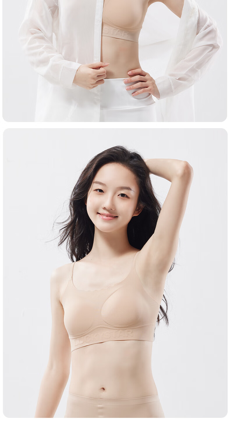Meishianxuan High School Girls Youth Development Bra Vest for Teen Girls Age 15 Junior High Students 16
