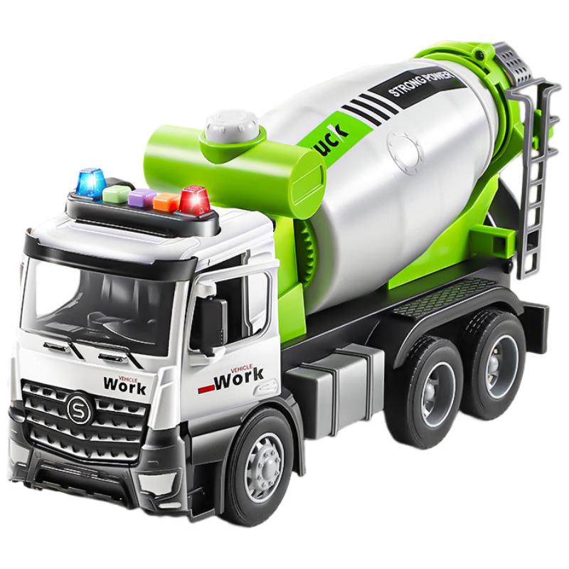 Mabao Twin Children's Day Gift Alloy Cement Concrete Mixer Truck Toy Extra Large Model for Boys Age 3-6