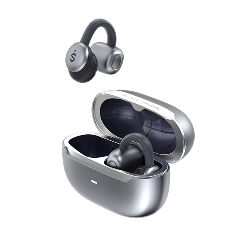 Heisha Fengming Ear Clip Bluetooth Headphones, Open-Style Wireless Running Sports Headset with Noise Cancellation, Not In-Ear, Suitable for Huawei, Xiaomi, Apple IPhone 18 Pro Max