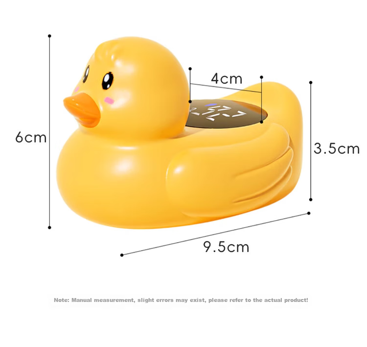 DOCTOR MA Baby Bath Thermometer, Infant Indoor Water Temperature Meter, Electronic Thermometer for Newborns, Little Yellow Duck 6