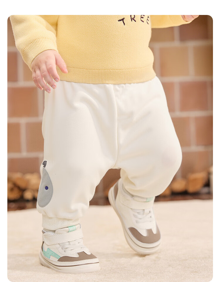 BALABALA BalaOne Loose-Fitting Joggers Pants for Boys And Girls, Winter Warm Trousers 209425108202 9