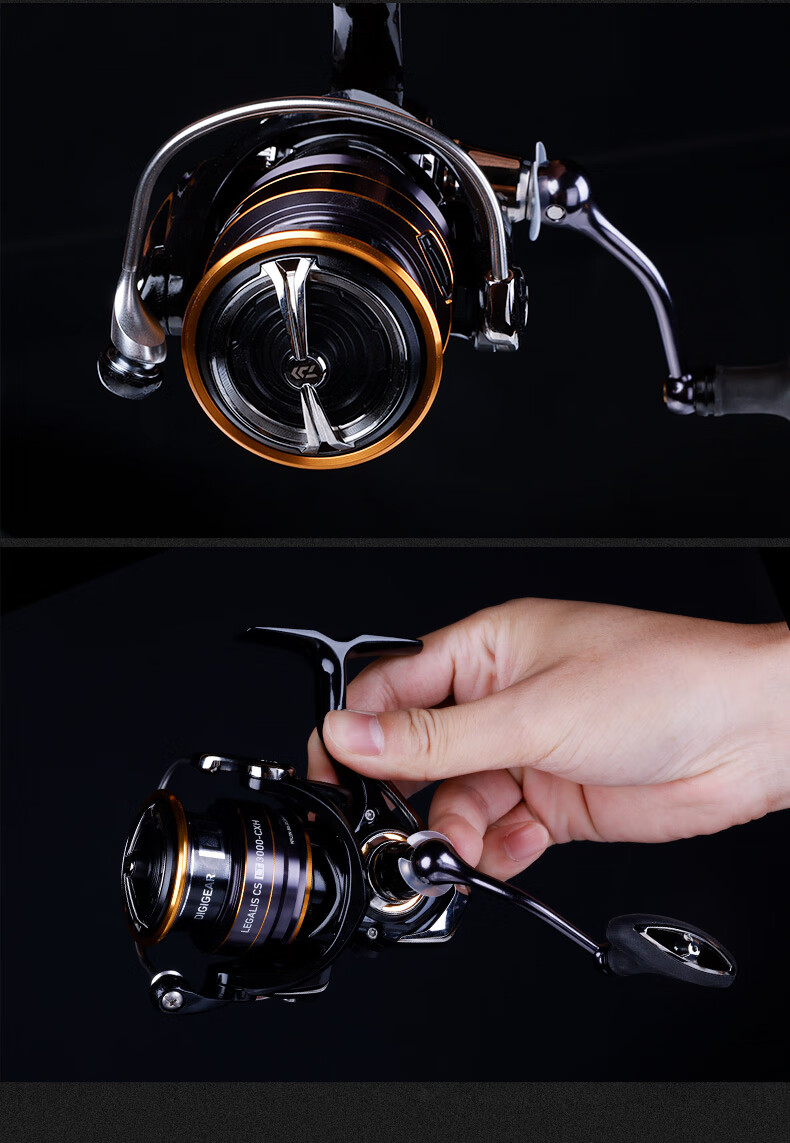 DAIWA LEGALIS Spinning Reel Lightweight Freshwater and Saltwater Lure Fishing Reel 2500-XH 9