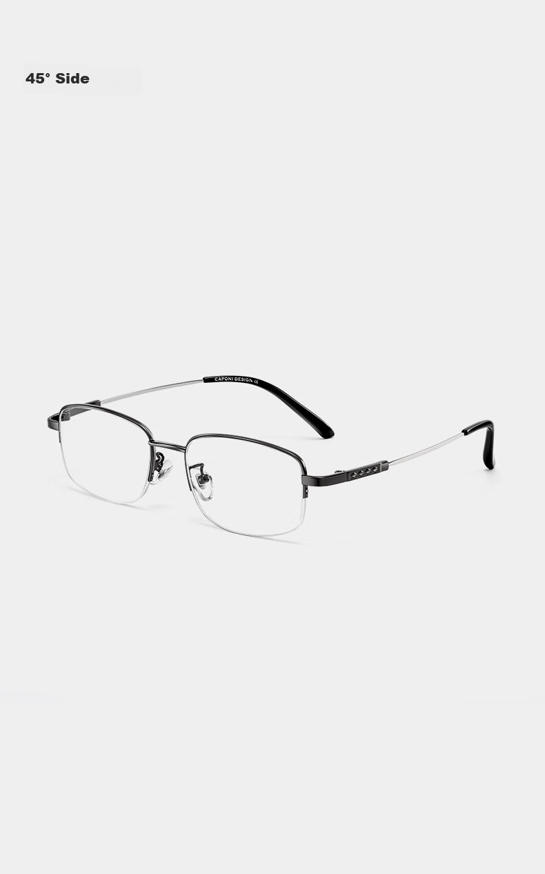 CAPONI Reading Glasses for Men, Automatic Zoom Genuine Bifocal Smart Glasses for Elderly to See Far And Near, Making Them Look Younger 13