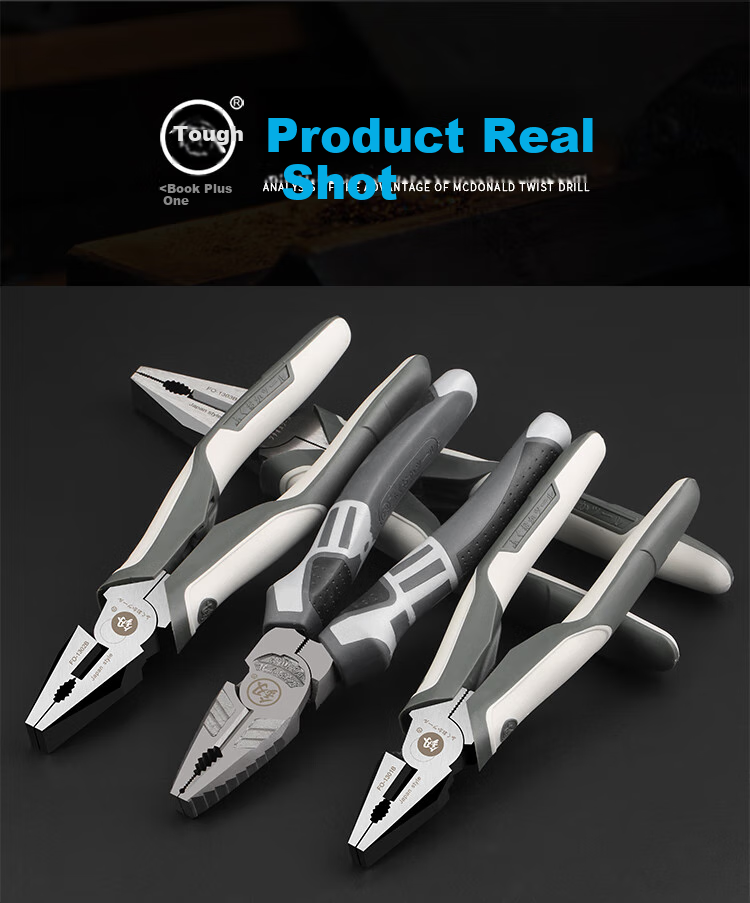Jian Fukuoka Tools, Labor-Saving Multifunctional Wire Pliers, Tiger Pliers, Industrial-Grade Hand Pliers, 6 Inches 6
