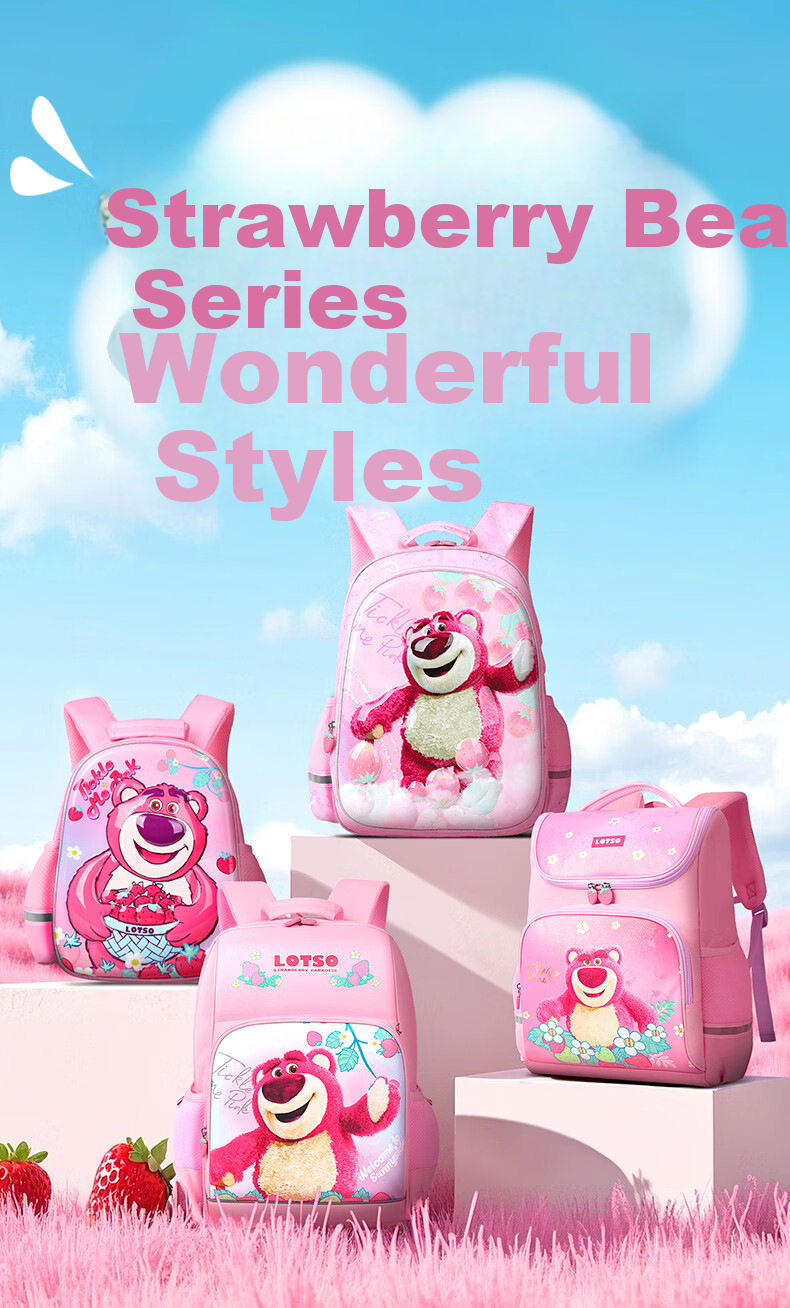 Disney Backpack for Elementary School Girls Grades 4-6, Large Capacity, Stylish, Antibacterial, Breathable, Lightweight Children's Backpack, Double Shoulder Bag 14